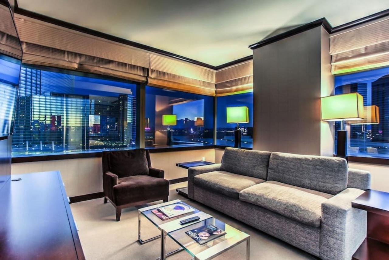 City Center - Panoramic Corner Suite At Vdara Las Vegas Dış mekan fotoğraf