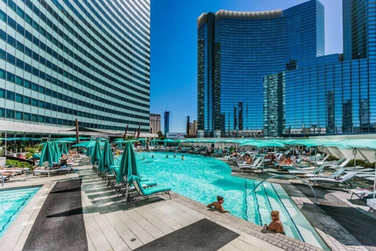 City Center - Panoramic Corner Suite At Vdara Las Vegas Dış mekan fotoğraf